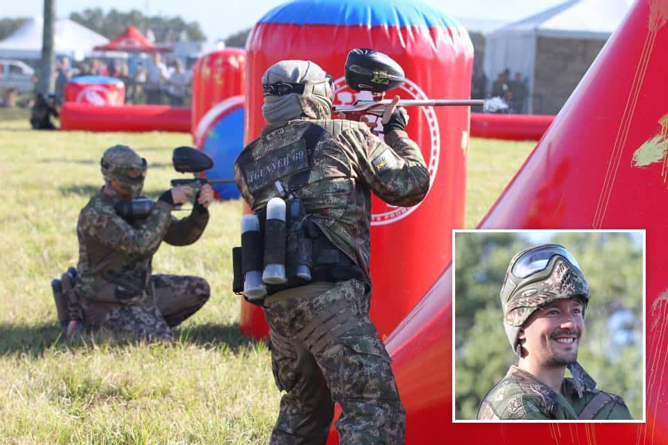 Tommy &lsquo;Gun&rsquo; Pemberton, former UK #1 Paintball player