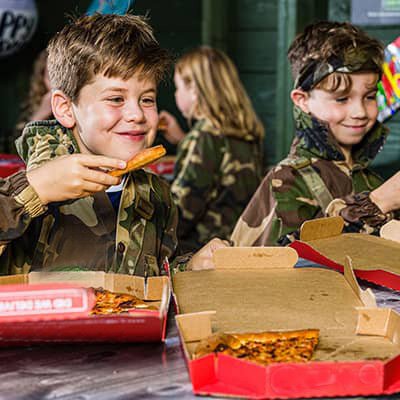 Children's Paintball with free pizza